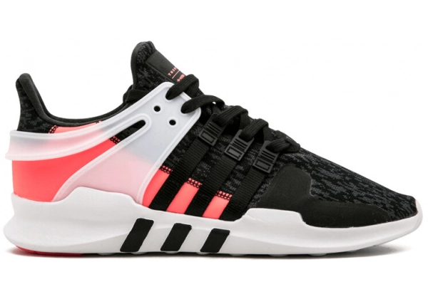 Adidas женские кроссовки Equipment черные с розовым